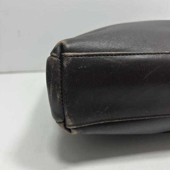 Guess Vintage Leather Handbag Brown - Picture 5 of 9